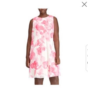 BNWT Chaps Print Sheat Dress 20W